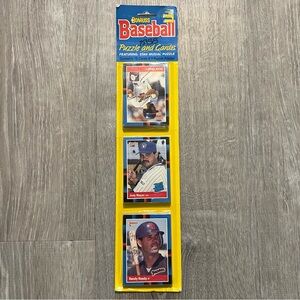 SEALED VINTAGE 1988‎ Donruss Baseball Blister Packs Upside Down Ozzie Virgil